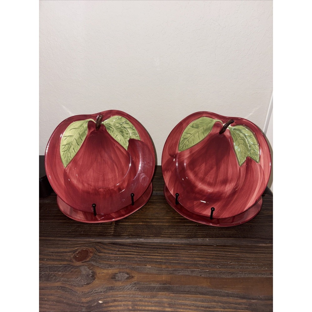 Franciscan Apple Salad Plate (4) RARE